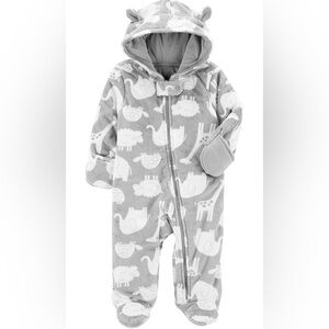 Simple Joys by Carter’s Pram Bear Outerwear Onesie 6-9 Months